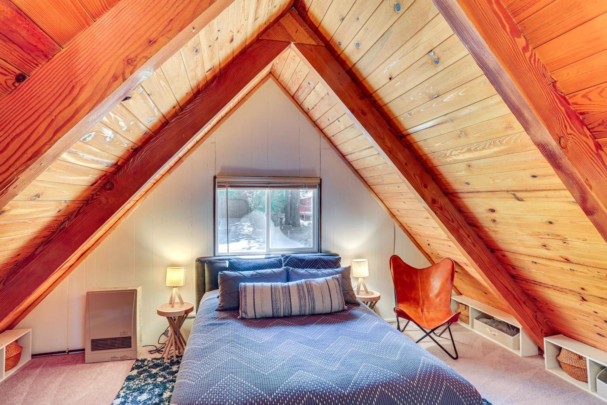 Big Bear Lake Cabin About 1 Mi To Snow Summitandbig Bear Villa Bagian luar foto