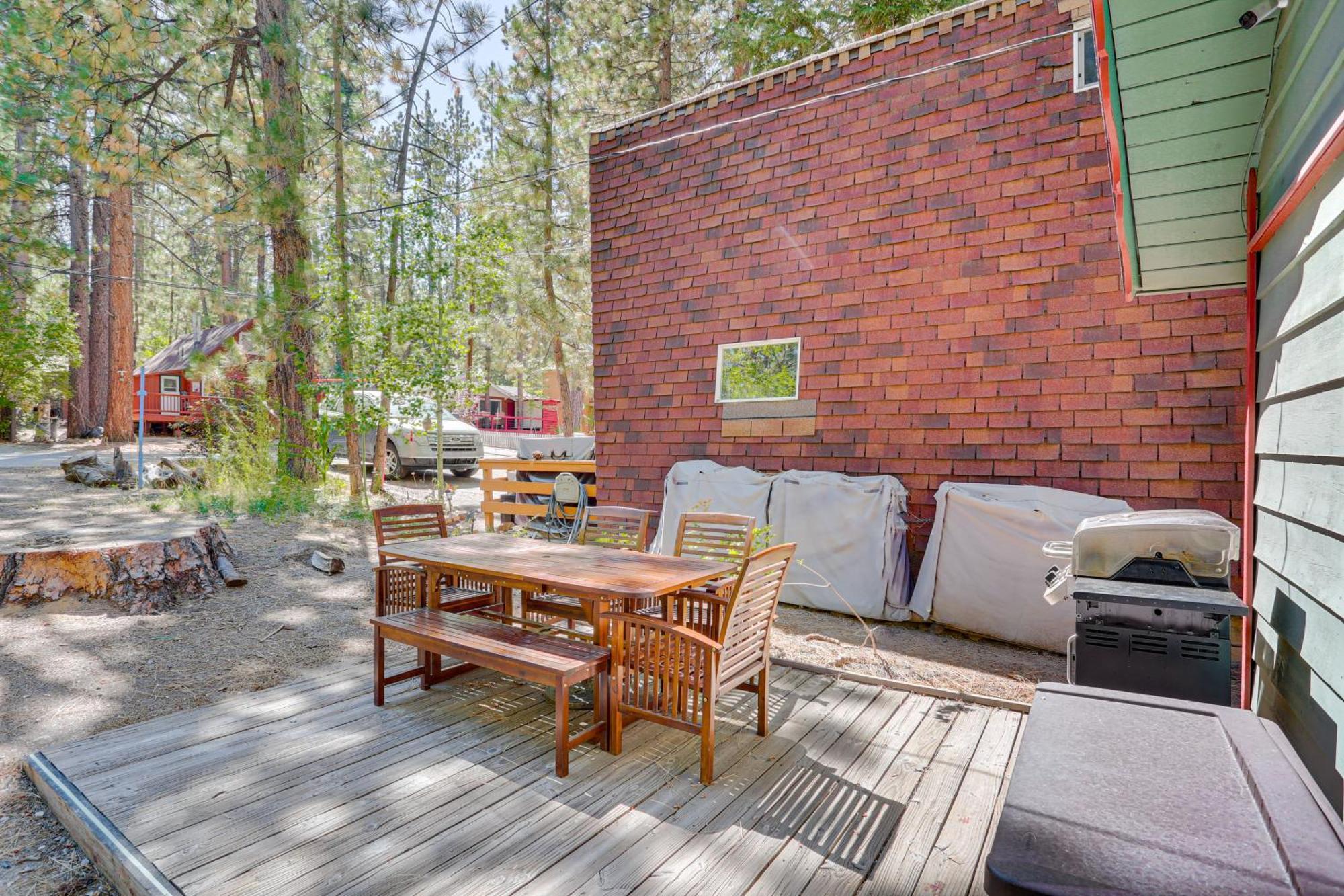 Big Bear Lake Cabin About 1 Mi To Snow Summitandbig Bear Villa Bagian luar foto